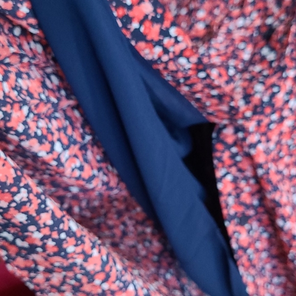 Michael Kors Red Floral Dress - Picture 7 of 8